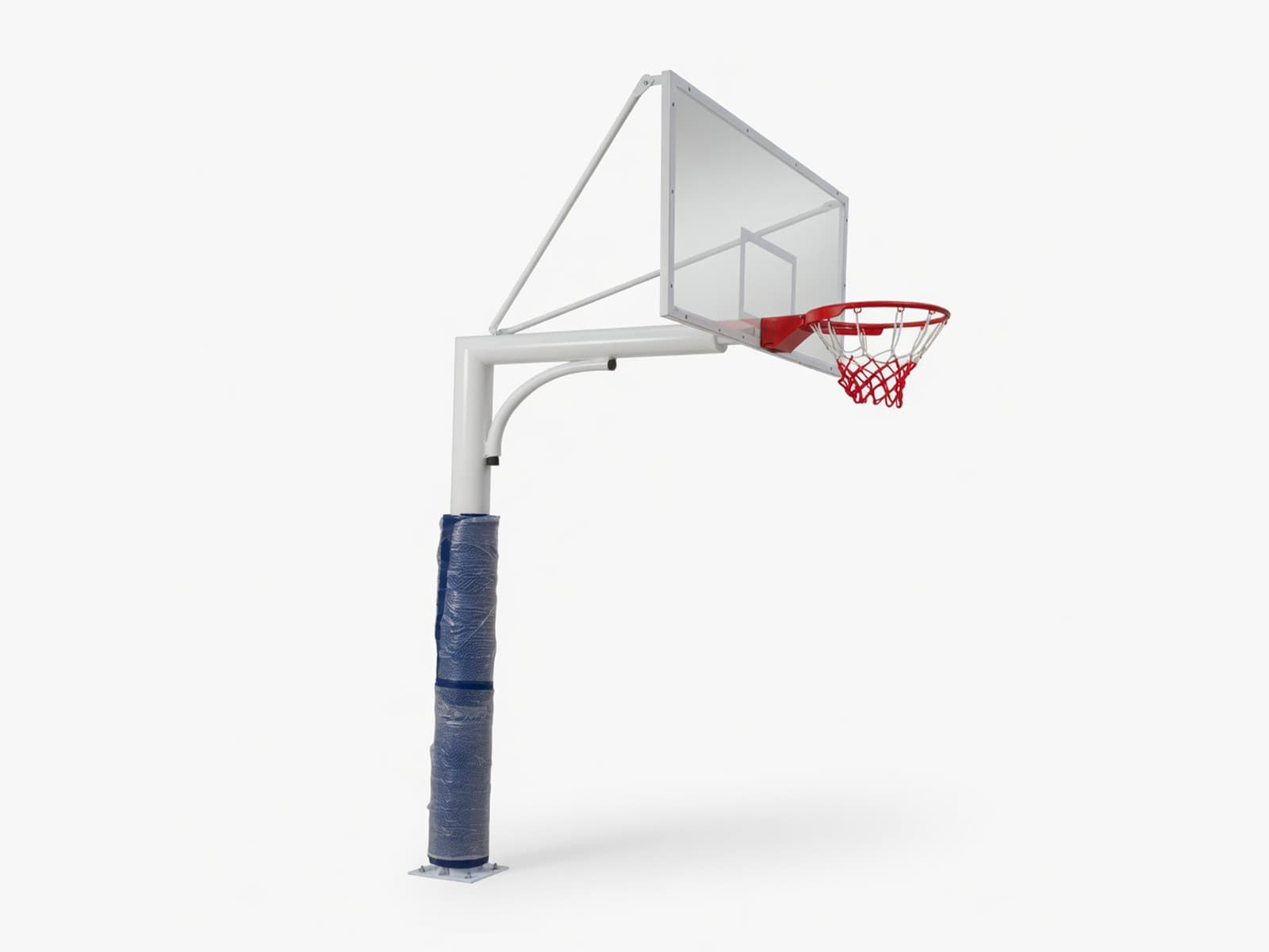A fixed basketball goal (2)